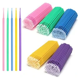 40 Cái/Chai Nha Khoa Dùng Một Lần Micro Bàn Chải Applicators Bàn Chải Micro Nha Khoa Odontologia Dụng Cụ Mở Rộng Nha Sĩ Chất Liệu