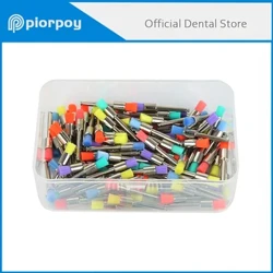 PIORPOY Ahozko plastikozko kontsumigarriak botatzekoak Leuntzeko nylonezko zurdak leuntzeko katilu forma Hortz profilak eskuilak Orbanak kentzeko tresna