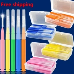 30/150 Chiếc Bàn Chải Kẽ Răng Chăm Sóc Sức Khỏe Răng Escova Chất Làm Sạch Kẽ Răng Chỉnh Nha Nha Khoa Răng Bàn Chải Dụng Cụ Vệ Sinh Răng Miệng