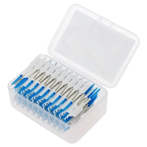 1 Set 20/40/120/200pcs Floss Ulu Fa'alua Fa'amama Nifo Silicone Interdental Brush Toothpick Fou vevela Fa'atau