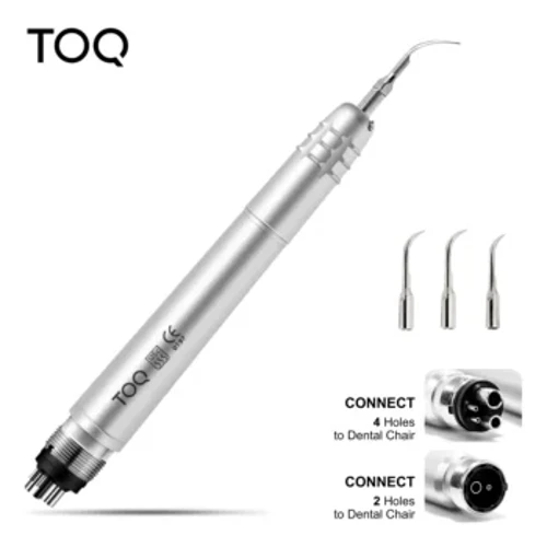 Dental Ultrasonic Air Scaler with 3 Tips Tooth Calculus Remover Εργαλείο καθαρισμού Handpiece Whiten Tooth Cleaner Dentist Lab