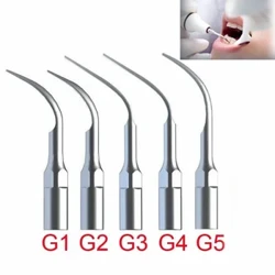 5 stks/partij Tandheelkundige Ultrasone Scaler Scaling Tip G1 G2 G3 G4 G5 Tips Fit EMS Specht Handstuk Tandheelkunde Instrument