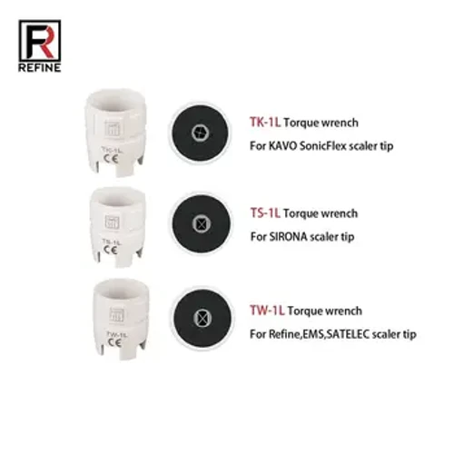 Chave de torque de ponta ultrassônica dental, compatível com satelec ems kavo sonicflex sirona