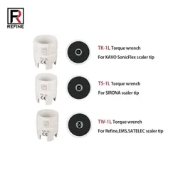 Chave de torque de ponta ultrassônica dental, compatível com satelec ems kavo sonicflex sirona