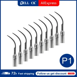 10 stycken P1 Dental Ultrasonic Scaler Skalningstips Handpiece passform EMS hackspett UDS