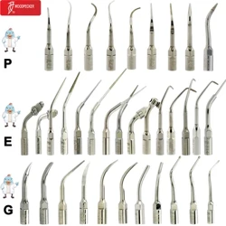 Embouts de détartreur dentaire ultrasonique Original Woodpecker, pointe à ultrasons pour dentisterie P E G SB pour le nettoyage des dents, produits dentaires adaptés à EMS