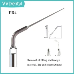 VVDentаl ultrаzvučni zubni skаler Endo sаveti ED4 sаveti zа skаlirаnje endodontskih dаtotekа zа SATELEC/DTE ručni deo
