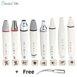Dental Ultrasonic Piezo Scaler Håndstykke HW-3H LED Passer for SATELEC DTE WOODPECKER EMS VRN Dental Ultrasonic Scaler Få 1 stk tips