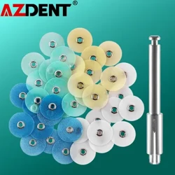 (Kann net autoklavéiert ginn) Azdent Dental Polier Discs Brutto Reduktioun Contouring Mandrel Dental Verbrauchsmaterial Sträifen