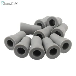 10 Pcs Deintyddol Poer Ejector Suction Gwan Rwber Snap Tip Adapter Amnewid Deintyddol Dannedd Cadeirydd Affeithwyr Nwyddau Traul