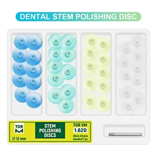40 Cái/hộp Đánh Bóng Nha Khoa Thân Đĩa Composite Trung Bình Với 1 Trục Gá 1.620 Denspay Đĩa Đánh Bóng Vật Dụng Tiêu Dùng Dùng Một Lần