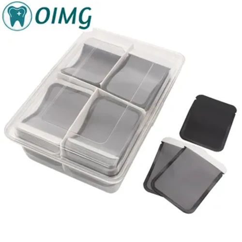 500 Cái/hộp Bảo Vệ Nha Khoa 30*40Mm Dùng Một Lần Rào Cản Phong Bì Che Túi X-quang Nha Khoa Phim Nha Khoa Vật Tư Tiêu Hao