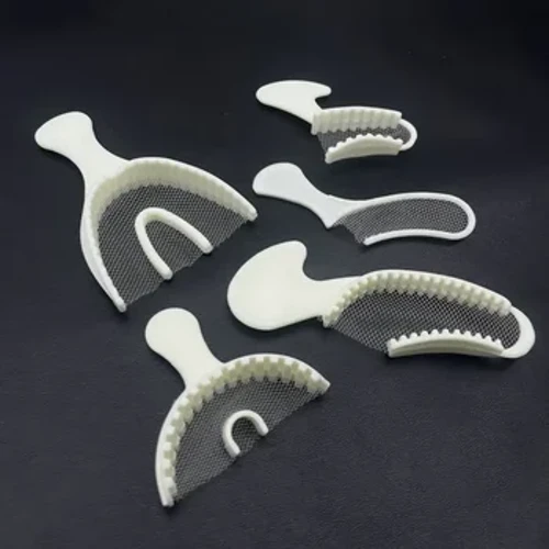 5pcs/set Dental Disposable Impression Umu Resitala Net Fata Nifo Net Fata Nifo Mea Fa'aaoga.