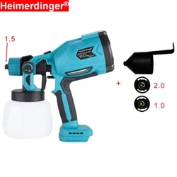 E leai se uaea fa'aeletise fa'a'a'u pa'u pa'u pa'u meaafale u'amea fa'apipi'i ea Airbrush, fetaui ma Makita ma Heimerdinger 18V ma'a.