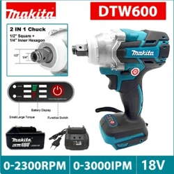Makita 18V Cờ Lê DTW600 Không Dây гайковерт аккумуляторный Điện Máy Khoan Cờ Lê Thân Chỉ Lithium Dụng Cụ Điện Chuyên Nghiệp