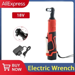 12V/18V Cờ Lê Tác Động Không Dây Sạc Điện Cờ Lê 3/8 Inch Góc Bánh Cóc Cờ Lê Tác Động Điều Khiển Công Cụ Điện