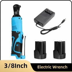 18V Impact Wrench Cordless Rechargeable Electric Wrench 3/8 Intshi ye-Right Angle Ratchet Wrenches Impact Driver Power Tool #20