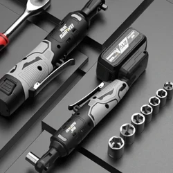 21V 16.8V diwifr trydan wrench 3/8 modfedd trorym mawr ongl sgwâr clicied wrench effaith dril disassembly cnau car atgyweirio offeryn