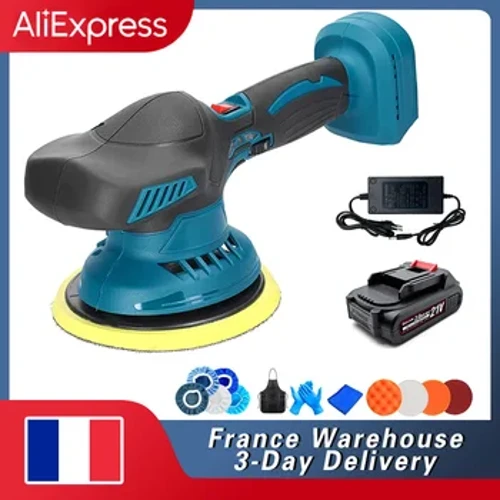 Không Dây Xe Máy Đánh Bóng Điện Máy Đánh Bóng Không Dây Ô Tô Đánh Bóng Ô Tô Niêm Phong Men Máy Makita Pin 18V