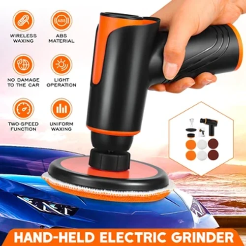 Xe 100W Đệm Máy Đánh Bóng 1800 Vòng/phút Có Thể Điều Chỉnh Tốc Độ Tự Động Máy Đánh Bóng Pin Sạc Không Dây ĐỆM PHỒNG Máy Tẩy Lông