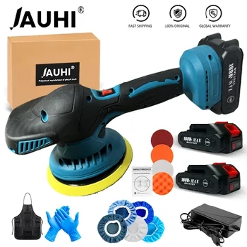 เครื่องขัดเงารถยนต์ไร้สายสำหรับแบตเตอรี่ Makita เครื่องขัดรถยนต์ไร้สาย 6 เกียร์ เครื่องขัดไฟฟ้าไฟฟ้าปรับเครื่องมือไฟฟ้า