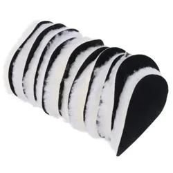 10 Chiếc 125 Mm Dụng Cụ Đánh Bóng Ô Tô 5 Inch Inch Sáp Đánh Bóng Miếng Lót Len Máy Đánh Bóng Bonnet Xe Chăm Sóc Sơn len Đánh Bóng