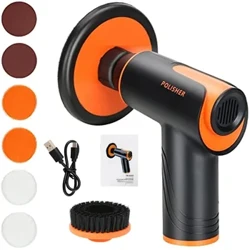 Máy đánh bóng sáp ô tô 100W Máy đánh bóng cầm tay mini không dây Máy đánh bóng có thể sạc lại
