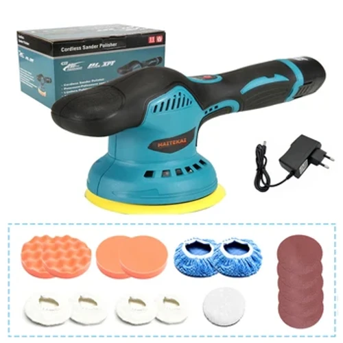 Cordless Mini Electric Car Polisher Machines Variable Speed Polisher With Battery Adjustment Speeds Power Tool