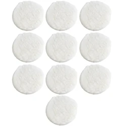 10 Stuks 125 Mm Auto Polijsten Pad 5 Inch Inch Polish Waxen Pads Wol Polijstmachine Motorkap Autolak Zorg Wol polijsten Pad