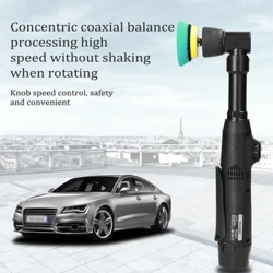 KKMOON Portable Car Polishing Machine Mini Electric Auto Polisher Handheld Rechargeable Car Polishing and Waxing Machine Kit