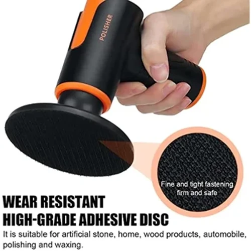 100W Poliermaschinn Mini Wireless Auto Wax Polier Portable Buffing Machine Nofëllbar Polier