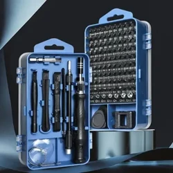 Sgriwdreifer Precision Set 117 mewn 1 Pecyn Offer Atgyweirio Magnetig gyda 98 Torx Phillips Screw Driver darnau ar gyfer PC Gwylio Camera iPhone