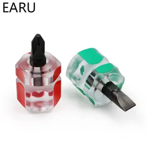 Schroevendraaierset Mini Kleine Draagbare Radijskopschroevendraaier Transparante handgreep Reparatie Handgereedschap Precisie Autoreparatie