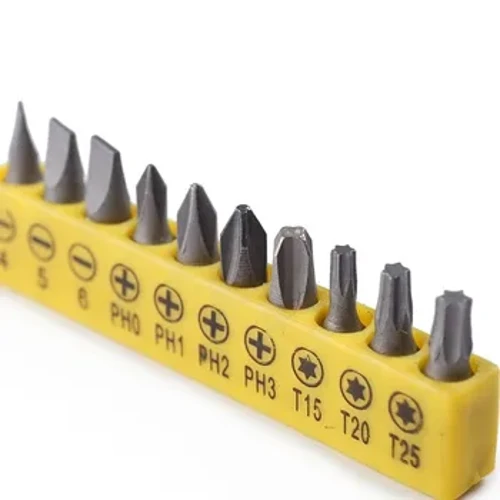 10 Pcs Insert Bit Set Torx Kepala Datar Cross Obeng Sekrup Parafusadeira Herramientas De Mano Hand Tools Tech Utensili Manuali