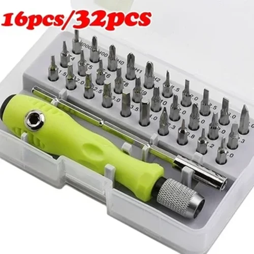 I-Multifunctional Tool Screwdriver Set, 32 ku-16 koku-1, Ukugcinwa Komkhiqizo We-elekthronikhi kanye Nesethi Yethuluzi Le-Disassembly