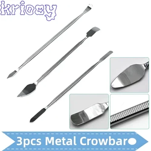 Ikhithi Yamathuluzi Okulungisa Ifoni Yomhlaba Wonke I-Disassembly Blades Pry Ithuluzi Lokuvula I-Metal Crowbar Disassemble Ikhithi Yefoni Isethi Yamathuluzi Esandla Se-Spatula