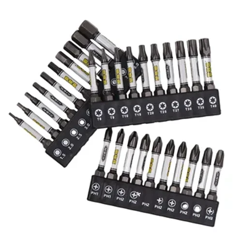 Schroevendraaierset Schroevendraaierbitgereedschap Magnetisch kruis zeshoekig Torx met bithouder Schroevendraaier handgereedschap