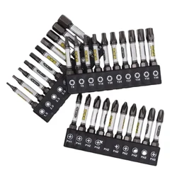 Schroevendraaierset Schroevendraaierbitgereedschap Magnetisch kruis zeshoekig Torx met bithouder Schroevendraaier handgereedschap