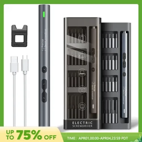51 Trong 1 Tua Vít Điện Chính Xác Bộ Công Cụ Điện Sạc Không Dây Không Dây Từ Bit Để Sửa Chữa Gia Đình