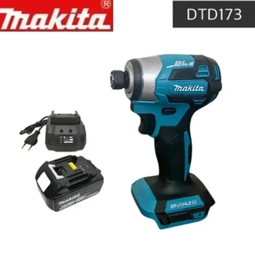 Makita Lithium Screwdriver New Dtd173 Impact Screwdriver Set Haushalt Elektresch Schrauwen Elektresch Handbohrer
