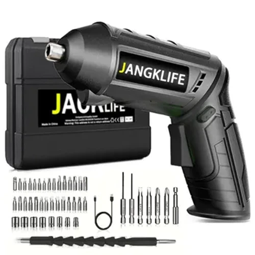 Elektresch Schrauber Batterie Nofëllbar Cordless Screwdriver Powerful Impact Wireless Screwdriver Drill Elektresch Screw Driver