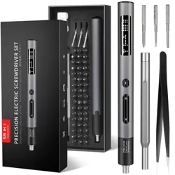 Bộ Tua Vít Điện Chính Xác 59 Trong 1 Bộ Công Cụ Sửa Chữa Điện Với 54 Bit Từ Tính Cho iPhone Laptop Đồng Hồ Camera máy Bay Không Người Lái PC