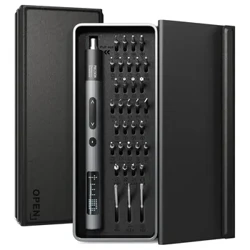 36 in 1 elektrische schroevendraaierset Precisiereparatietool Snel opladen Aluminium handgreep met LED-display voor telefoonhorloge