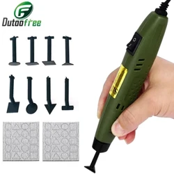 110V-220V 18W Mini Sander Grinder Tool Maschinn Modell Sander Pen Typ Polier fir DIY Model Formen Groove Electric Grinding Tool