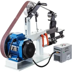 VEVOR1.5KW Belt Grinder Machine 2 x 82in Variable/Constant Speed ​​3 Mode Electric Belt Sander para sa Tool Polishing Knife Making