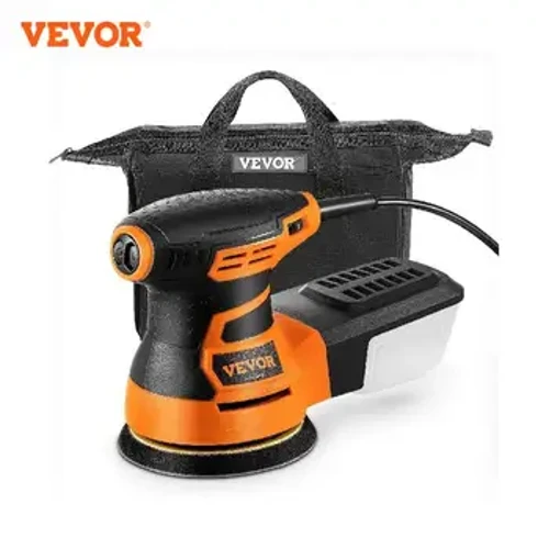VEVOR 350W Random Orbit Sander 6 ความเร็ว 13000 OPM 5 "Palm Sander W/2pcs A-Level hook-and-LOOP Sanding Discs & Vacuum CONNECTOR
