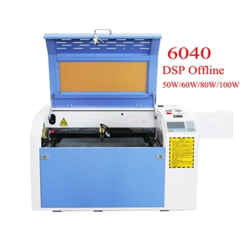 6040 CO2 Lasergravering Akryl skæremaskine 100W 80W 60W 50W 40W Rør 600x400mm Offline System til MDF krydsfiner