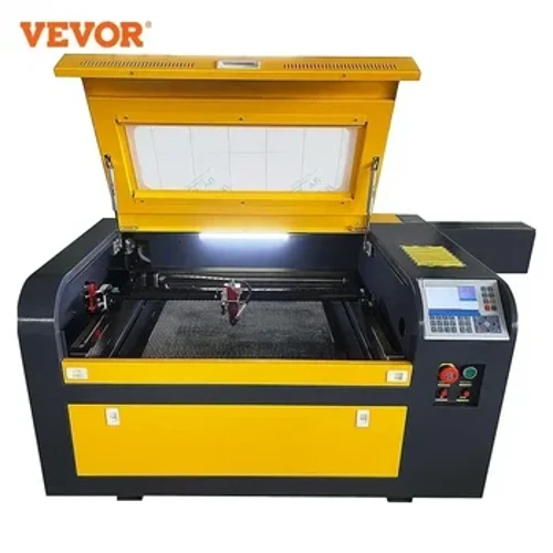 VEVOR Laser Engraver 50W/60W CO2 Laser Engraving Machine Oki Mīkini No ka Laau Acrylic Rubber One-button Printer Tool