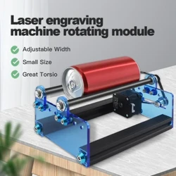 Twotrees – imprimante 3D, Module de gravure à rouleau rotatif sur axe Y, Machine de gravure Laser pour graver des objets cylindriques, des canettes