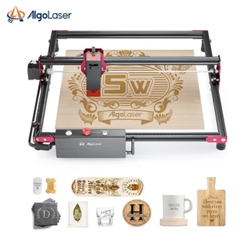 ORTUR Lasergravörskärare Träskärning Gravering DIY Machine Roterande Roller Metall Glas Läder Akryl MDF Air Assist Munstycke